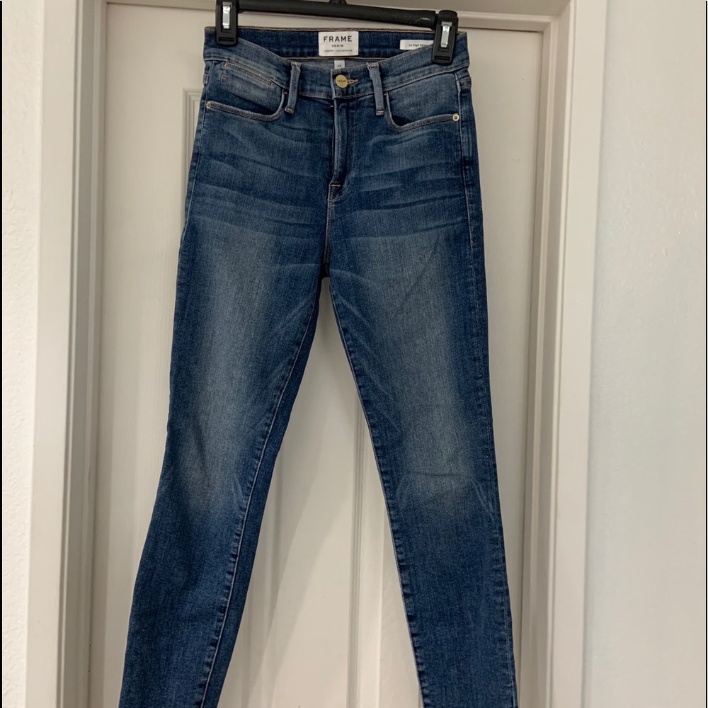 FRAME jeans le high skinny size 26